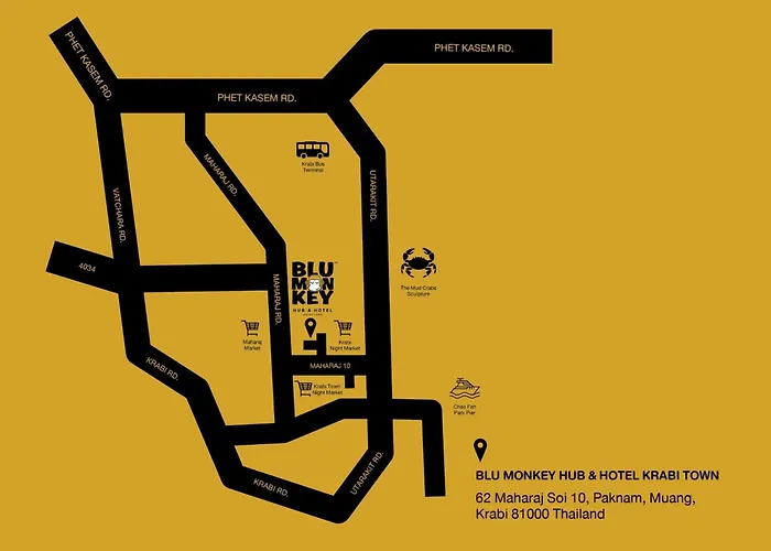 Blu Monkey Hub And Hotel Krabi Town